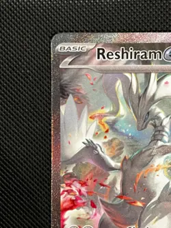 2025 Pokemon TCG Reshiram EX English White Flare Card 166/086 NM-M - Image 3