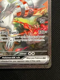 2025 Pokemon TCG Reshiram EX English White Flare Card 166/086 NM-M - Image 5