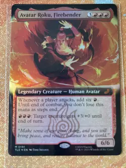 Avatar Roku, Firebender - Avatar: The Last Airbender - MTG Card #191 - Image 1