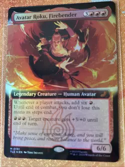 Avatar Roku, Firebender - Avatar: The Last Airbender - MTG Card #191 - Image 2
