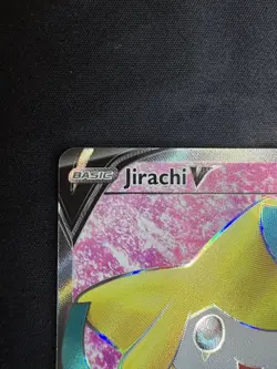 Pokemon Jirachi v TCG Full Art Holo Card Sword & Shield Astral Radiance 170/189 - Image 2