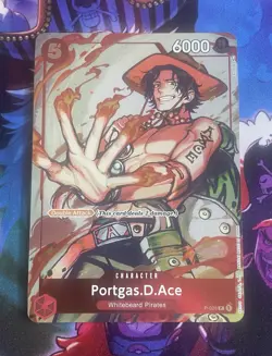 Portgas D Ace Event Pack Vol. 1 P-028 One Piece Promotion Card Foil - Image 1