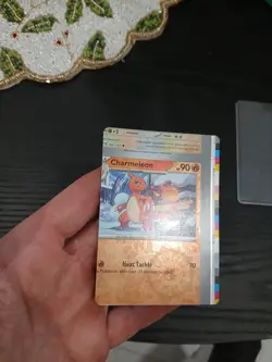 Pokemon Charmeleon TCG RARE HOL (MISCUT ERROR CARD) - Image 3