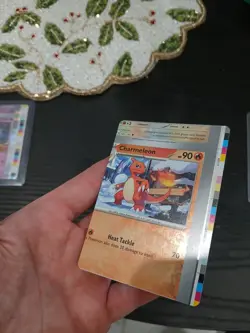 Pokemon Charmeleon TCG RARE HOL (MISCUT ERROR CARD) - Image 4