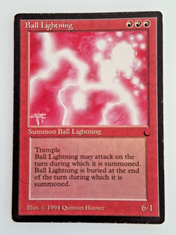 MTG Ball Lightning The Dark 1994 (LP) - Image 1