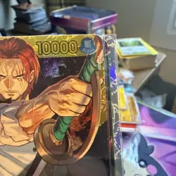 One Piece Card Game Romance Dawn Shanks OP01-120 SEC Secret Rare Foil - NM - Image 3
