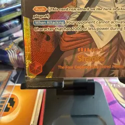 One Piece Card Game Romance Dawn Shanks OP01-120 SEC Secret Rare Foil - NM - Image 5