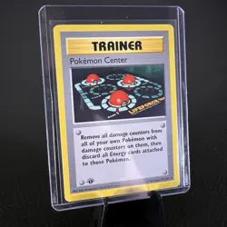 1st Edition Pokemon Center 85/102 Base Set Card LP - Image 1