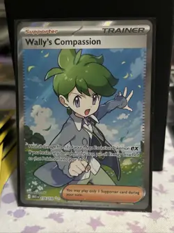 Wally's Compassion - Ultra Rare ME01: Mega Evolution 176/132 NM Pokemon Card - Image 1