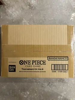 One Piece Card Game Tournament Kit Vol. 4 - Factory Sealed - Image 1