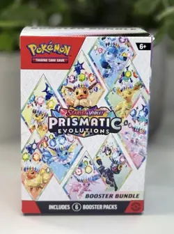 Pokemon TCG Prismatic Evolutions Booster Bundle , OPENED PACKS STILL HAS CARDS - Image 1
