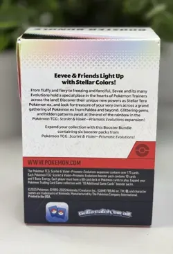 Pokemon TCG Prismatic Evolutions Booster Bundle , OPENED PACKS STILL HAS CARDS - Image 2