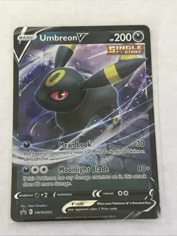 Umbreon V SWSH203 SWSH: Sword & Shield Promo Cards Holo - Image 2