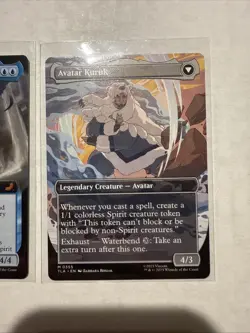 Magic: The Gathering Avatar: The Last Airbender Rare (Extended Art) Card Lot - Image 3