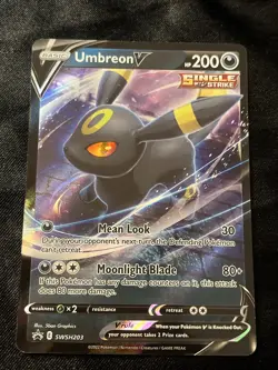 Umbreon V SWSH203 Promo Holo SWSH: Sword & Shield Promo Cards Pokemon TCG - Image 1