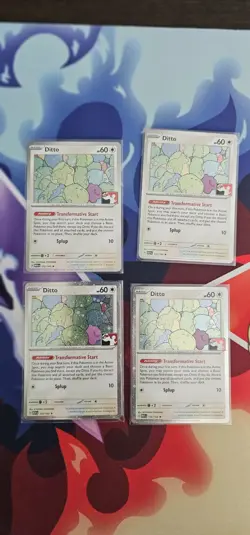[LOT OF 4] Ditto 132/165 Prize Pack Series Cards Holo NM - Image 1
