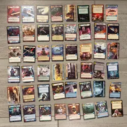 Lot of 200x Star Wars Unlimited C/UC Hyperspace Cards (Non-Foil) - No Duplicates - Image 1