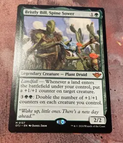 Bristly Bill, Spine Sower M Outlaws of Thunder Junction 157 NM - Image 1
