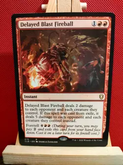 Delayed Blast Fireball - Commander Legends: Battle for Baldur's Gate - NM - MTG - Image 1