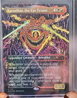 Karazikar, the Eye Tyrant (Rainbow Foil) Secret Lair MTG Foil Near Mint - Image 1