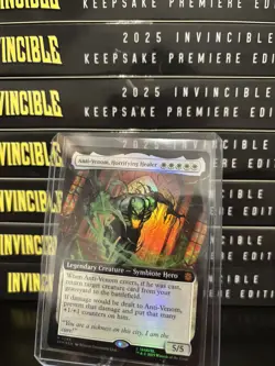 Anti-Venom, Horrifying Healer (Extended Art) Foil 244 Marvel’s Spiderman MTG NM - Image 1