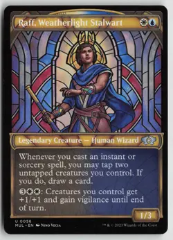 Raff, Weatherlight Stalwart (Halo Foil) U March of the Machine: Multiverse Legen - Image 1