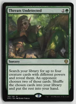 Threats Undetected R Promo Pack: Dominaria United 185 NM - Image 1