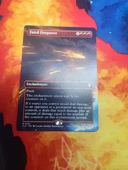 Fated Firepower (Borderless) - Avatar: The Last Airbender (TLA) - NM - Image 1