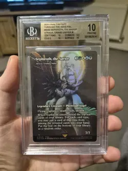 Sephiroth The Savior 0049 Foil 🌈 Final Fantasy MTG: Through The Ages BGS 10 - Image 1