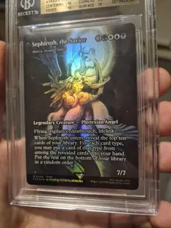 Sephiroth The Savior 0049 Foil 🌈 Final Fantasy MTG: Through The Ages BGS 10 - Image 4