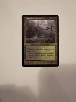 Llanowar Wastes Apocalypse Regular Mtg Magic The Gathering Excellent Condition - Image 1