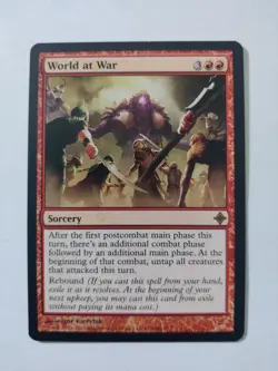 MTG - World at War - Rise of the Eldrazi - NM - Image 1