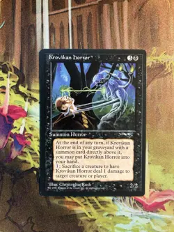 Krovikan Horror - Alliances - MTG Magic the Gathering - LP - Image 1