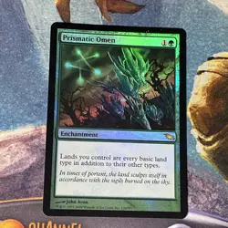 Prismatic Omen x1 mtg Foil Shadowmoor Mp - Image 1