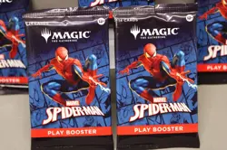 WIZARDS OF THE COAST MAGIC THE GATHERING MARVEL SPIDERMAN PLAY BOOSTER 5 PACKS c - Image 2