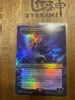MTG Luka, the Traveling Sound - Liliana of the Dark Realms FOIL Secret Lair NM - Image 2