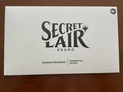 MTG Secret Lair Promo: Deadeye Navigator RAINBOW FOIL EDITION Sealed - Image 1