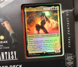 WIZARDS OF THE COAST MAGIC THE GATHERING FINAL FANTASY VII COMMANDER DECK c - Image 2
