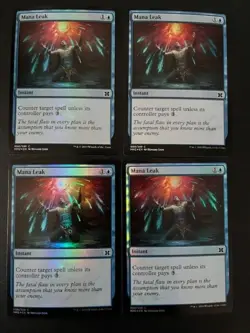 MTG-Mana Leak x4 - Modern Masters 2015 FOIL - Image 1
