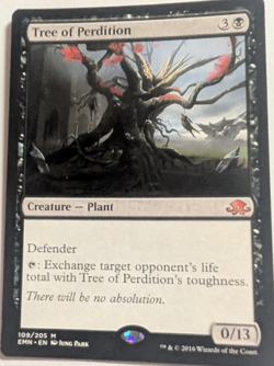 Tree of Perdition Eldritch Moon Regular Magic the Gathering - Image 1