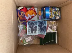 Pokemon TCG Accessory Lot; Packs, Plushies, Sleeves, Pins, Dice, Coins, Binders - Image 4