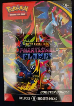 Pokemon TCG Mega Evolutions - Phantasmal Flames ME02 Booster Bundle - Image 1