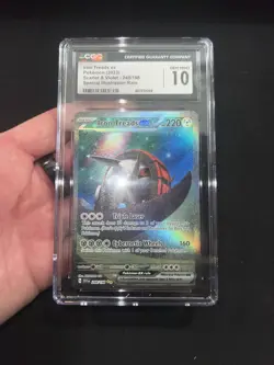 2023 Pokemon Scarlet and Violet Iron Treads EX 248/198 CGC 10 GEM MINT - Image 1