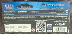 Pokemon Center Exclusive Stellar Crown Elite Trainer Box ETB with Tear - Image 5