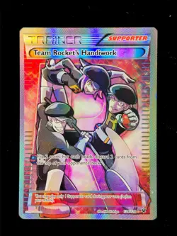 Team Rocket's Handiwork 124 Pokemon Fates Collide 2016 LP 🔥🔥🔥 - Image 1