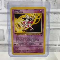 2000 Nintendo Pokemon Base Set 2 Mr. Mime 27/130 - Image 1