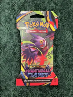 (10) Sealed Pokemon TCG Mega Evolutions Phantasmal Flames Sleeved Booster Packs - Image 2