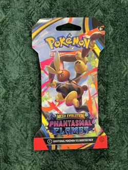 (10) Sealed Pokemon TCG Mega Evolutions Phantasmal Flames Sleeved Booster Packs - Image 3