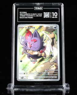 TAG 10 GEM MINT - N'S ZORUA - POKEMON CENTER STAMPED PROMO 189 - 2025 Pokemon EN - Image 1