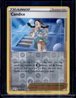 Candice SWSH12: Silver Tempest Pokemon 152/195 Reverse Holo NM+ - Image 1